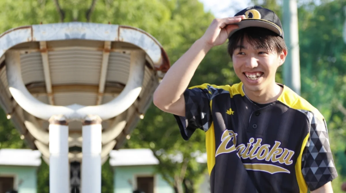 ユニフォーム姿の嶋田さん